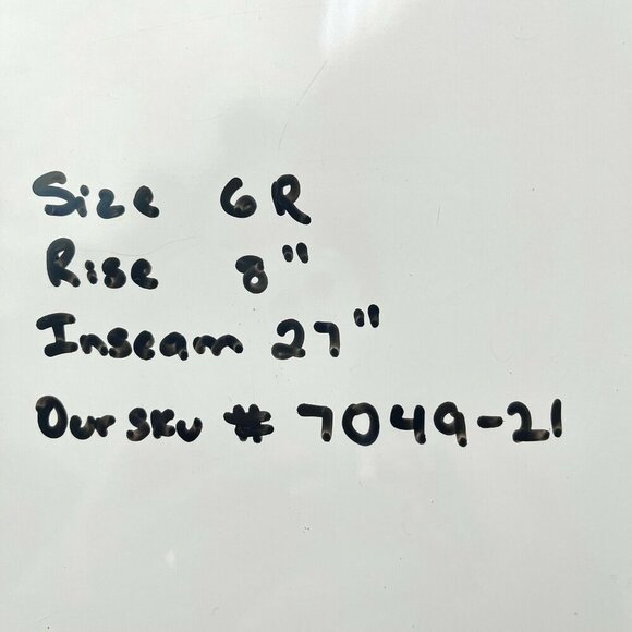 White House Black Market Jeans Womens 6R Slim Low Rise Dark Washed Denim Black - Picture 2 of 9